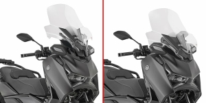 Parbriz transparent Givi Yamaha X-Max 300 Tech Max (25)