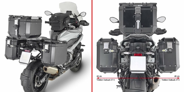 Suport Side Case PL ONE-FIT penru Valize laterale Trekker Outback BMW S 1000 XR (20)