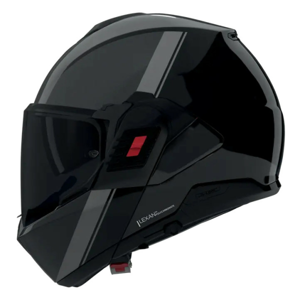 Casca Moto Flip Back N120-1 Verniciatura Speciale 341 Black/Grey, 9