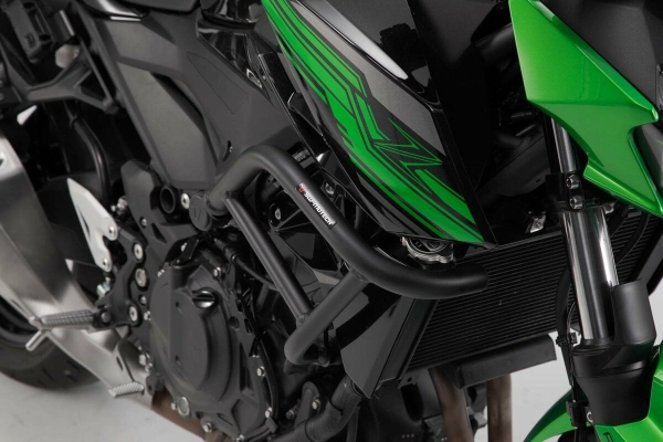 Crash bar negru Kawasaki Z400 (18-), Z500 (23-)., 2