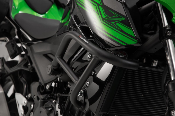 Crash bar negru Kawasaki Z400 (18-), Z500 (23-)., 3
