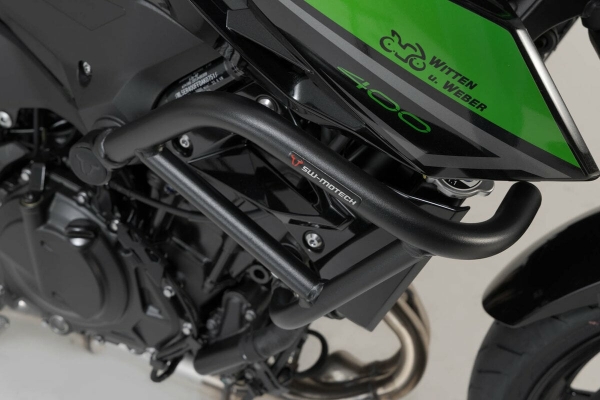 Crash bar negru Kawasaki Z400 (18-), Z500 (23-)., 6