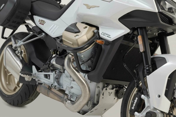 Crash Bar Negru. Moto Guzzi V100 Mandello S, Stelvio., 5