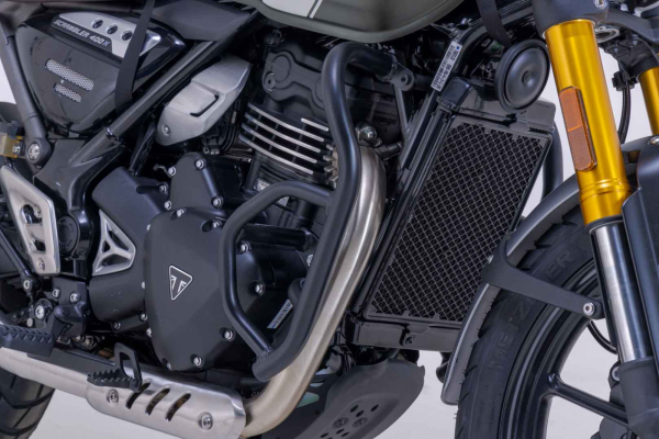 Crash Bar Negru. Triumph Speed 400 Scrambler 400 X (23-)., 2