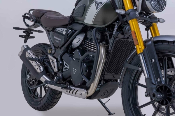 Crash Bar Negru. Triumph Speed 400 Scrambler 400 X (23-)., 3