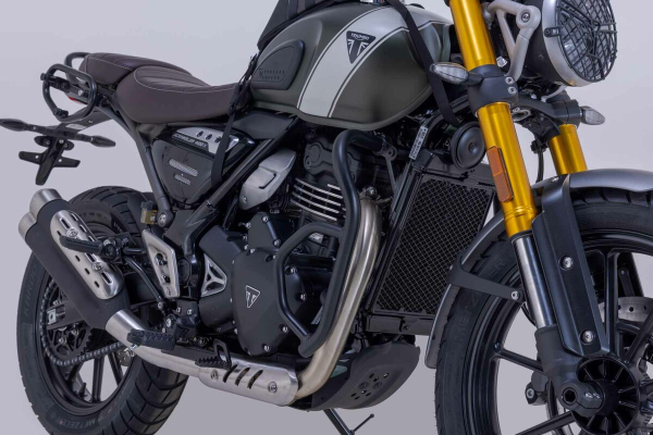 Crash Bar Negru. Triumph Speed 400 Scrambler 400 X (23-)., 4