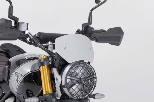 Parbriz Negru Triumph Scrambler 400 X (23-)., 4