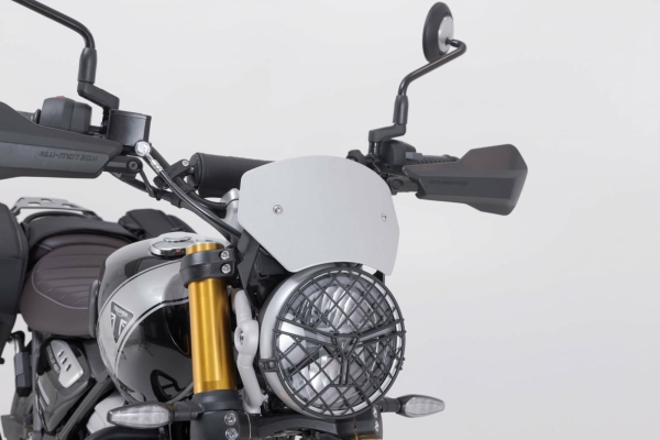 Parbriz Negru Triumph Scrambler 400 X (23-)., 2