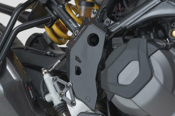 Protectie calcai Negru Ducati DesertX (22-)   Rally (23-)., 2
