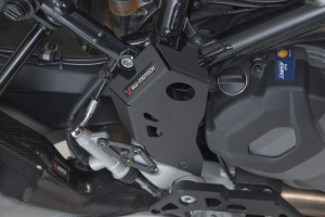 Protectie calcai Negru Ducati DesertX (22-)   Rally (23-)., 3