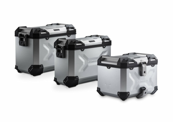 Set 3 cutii Adventure cu sistem fixare . Triumph Tiger 900 GT   Rally Pro (23-)., 2