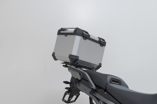 Set 3 cutii Adventure cu sistem fixare Silver. R 1300 GS Adv (24-). BMW top case holder., 3
