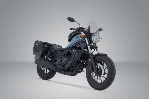 Set genti laterale Legend Gear LC Black Edition Honda CMX500 Rebel (16-)., 4
