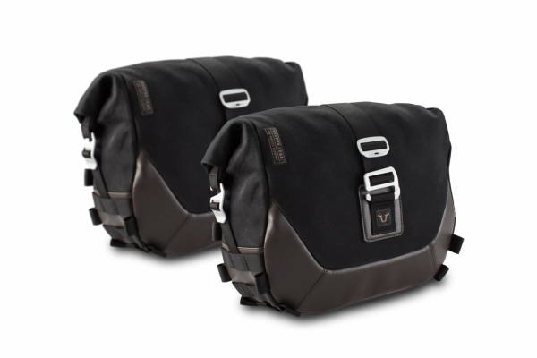 Set genti laterale Legend Gear LC Black Edition Kawasaki Eliminator 500 (23-)., 2