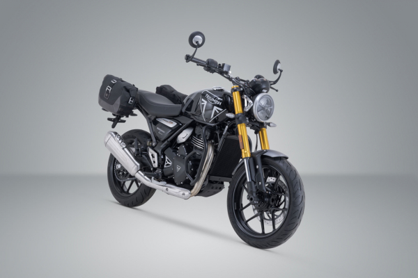 Set genti laterale Legend Gear LC Black Edition Triumph Speed 400   Scrambler 400 X (23-)., 5