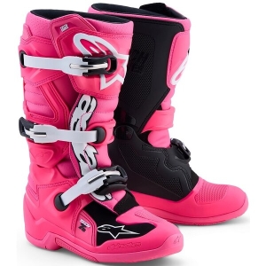Cizme cross-enduro copii ALPINESTARS TECH 7S YOUTH 37 Alb/Multicolor, 12