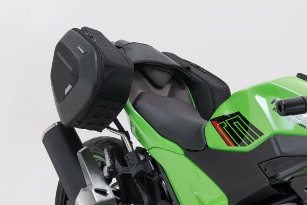 Set genti laterale PRO Blaze H negru . Kawasaki Ninja 500 SE, Z500 (23-)., 6