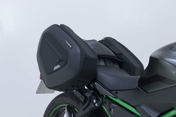 Set genti laterale PRO Blaze H negru . Kawasaki Z650 Ninja 650 (16-)., 6