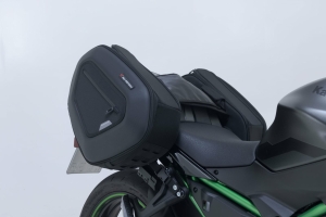 Set genti laterale PRO Blaze H negru . Kawasaki Z650 Ninja 650 (16-)., 6