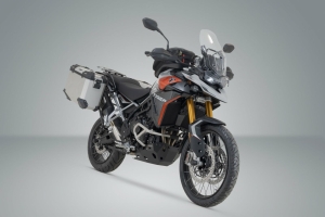 Sistem cutii laterale Trax Adv aluminiu Argintiu. 45 37 l. Triumph Tiger 900 GT Rally Pro., 6