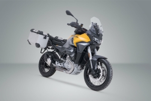 Sistem cutii laterale Trax Adv aluminiu Argintiu. 45 45 l. Moto Guzzi Stelvio (23-)., 6
