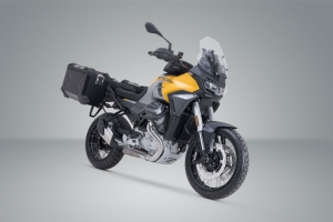 Sistem cutii laterale Trax Adv aluminiu Negru . 37 37 l. Moto Guzzi Stelvio (23-)., 4