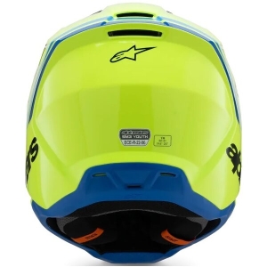 Casca cross-enduro de copii ALPINESTARS S-M3 YOUTH RADIUM ECE06 L Gri/Galben fluo, 15