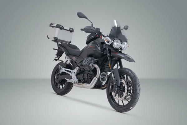 Trax Adv top case system Argintiu. Moto Guzzi V85 Strada (24-)., 6