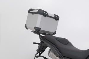 Trax Adv top case system Argintiu. Moto Guzzi V85 Strada (24-)., 3