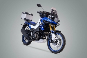 Trax Adv top case system Argintiu. Suzuki V Strom 650   1000   1050., 3