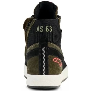 Ghete moto impermeabile ALPINESTARS STATED WP 43.5 Verde military/Negru, 22