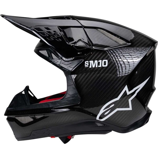 Casca cross-enduro ALPINESTARS SUPERTECH S-M10 CARBON FIM2 2026 Negru L, 7