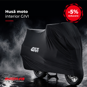 Husă Moto Interior GIVI — Material Elastic, Protecție Praf și Zgârieturi, Pliabilă