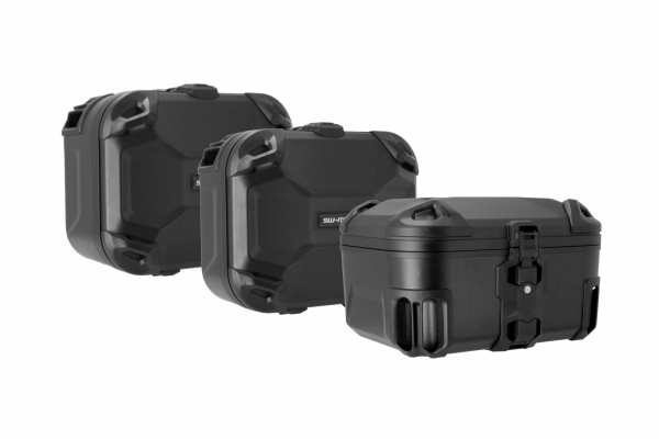 Set complet 3 cutii Sw-Motech Adventure DUSC cu Top Case L pentru Suzuki V Strom 1050 (19-), 2