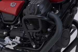 Crash Bar Negru Sw-Motech pentru Moto Guzzi V7 V9 models.