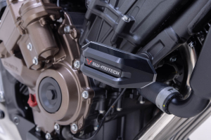 Crash Pad Negru Sw-Motech pentru Honda CB650R E-Clutch (23-)