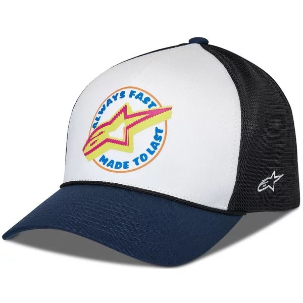 Sapca ALPINESTARS AORBIT TRUCKER HAT Negru/Alb, 3