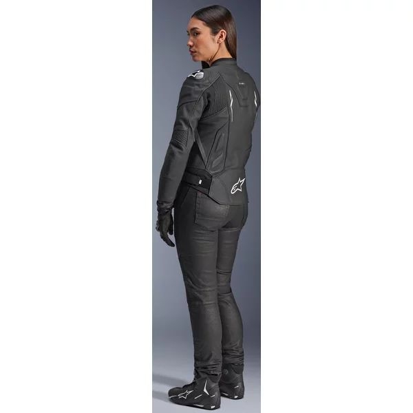 Geaca de piele dama STELLA DUSK LEATHER JACKET Negru 38, 7