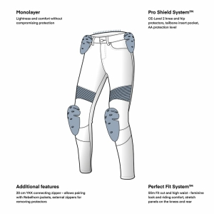 Blugi Rebelhorn Agness II monolayer Lady, Slim Fit, 4