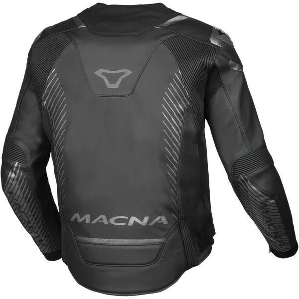 Geaca de piele sport/touring MACNA TRONNIQ 54 Albastru/Portocaliu/Alb, 7