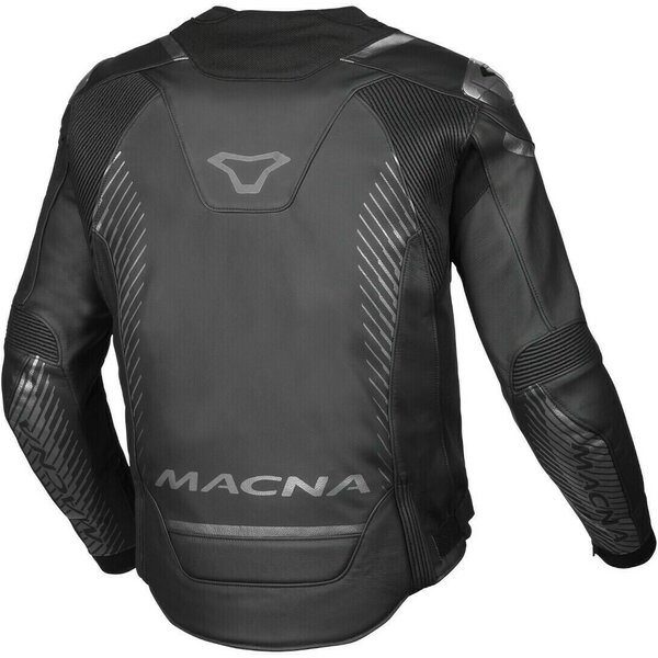 Geaca de piele sport/touring MACNA TRONNIQ 54 Albastru/Portocaliu/Alb, 6