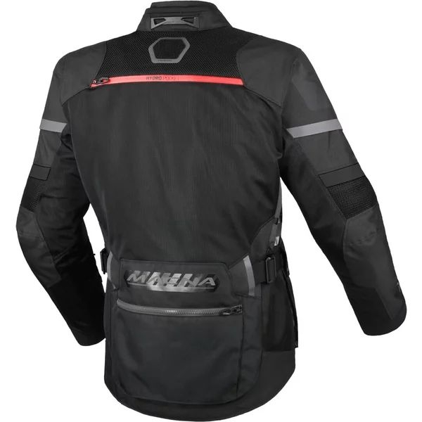 Geaca de vara impermeabila touring MACNA CAPTANE 3XL Negru/Gri/Portocaliu, 3