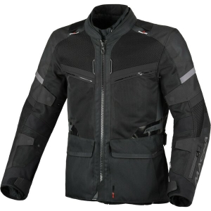 Geaca de vara impermeabila touring MACNA CAPTANE 3XL Negru/Rosu, 4