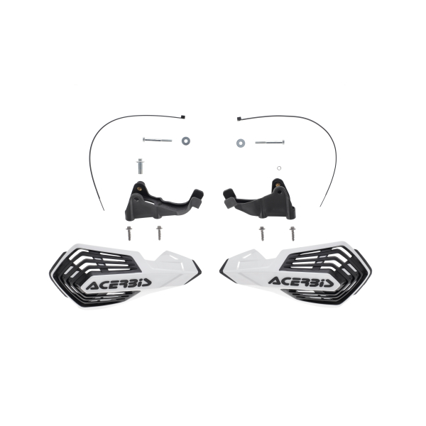 ACERBIS K-FUTURE B HANDGUARDS WHITE/BLACK, 2