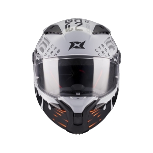 Casca integrala Axxis Fenix Cyberpunk C4 alb lucios - tip viziera: MT-V-31B - DKS429 - XL (61/62cm), 3