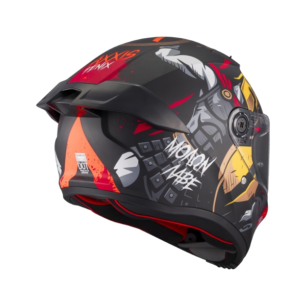 Casca integrala Axxis Fenix Hoplita B5 rosu lucios - tip viziera: MT-V-31B - DKS429 - S (55/56cm), 3