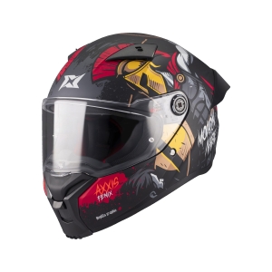 Casca integrala Axxis Fenix Hoplita B5 rosu lucios - tip viziera: MT-V-31B - DKS429 - S (55/56cm), 5