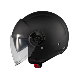 Casca MT Viale SV S Pure A1 negru mat (ochelari soare integrati) (open face) - omologare noua ECE 22.06 - S (55/56cm), 4