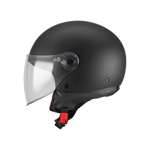 Casca open face motociclete MT Street S Pure A1 negru mat - omologare noua ECE 22.06 - M (57/58cm), 4