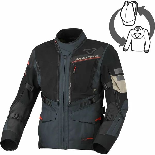 Geaca textil impermeabila touring/adventure MACNA FLEXODUS, 20